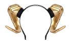 Halloween Horn Headband Dress Up Props Party Hair Accessories - Black