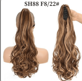 Fluffy Natural Lifelike Claw Clip Ponytail Wholesale (Option: 27style)