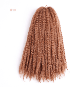 European and American wig (Option: 30)