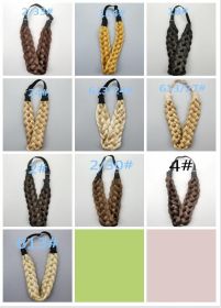 Bohemian braided headband (Option: 1B-3.5cm)