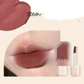 Ice Cream Lip Glaze Little Pudding Whitening Lipstick (Option: S06)