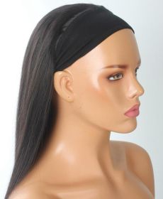 Ice HaIr Band WIg Hoods For Long StraIg (Option: 22inch)