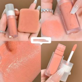 Liquid Powder Blusher Ruddy And Expansive Color Eye Shadow Cosmetic Makeup (Option: 02almond milk tea)