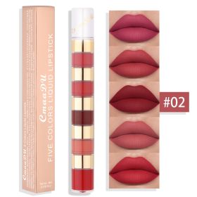 Women's Fashion Simple Long-lasting Lip Gloss (Option: 02 Style)