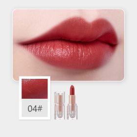 Matte Finish Crystal Square Tube Lipstick (Option: 4 Style)