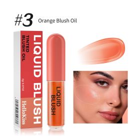 Rosy Non-fading Rouge Liquid Blush (Option: 03 Orange)