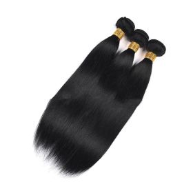 Hand Woven Lace Real Human Hair Wig Accessories (Option: Hair curtain-10inch)