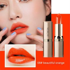 Positive No Stain On Cup Death Anti-cracking Lipstick (Option: 8 Bright Orange-Standard)