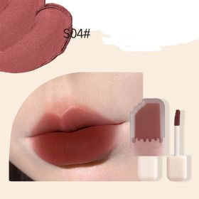 Ice Cream Lip Glaze Little Pudding Whitening Lipstick (Option: S04)