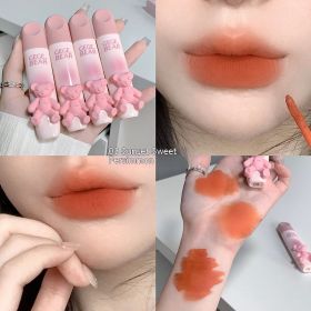 Tender Color Lip Lacquer Soft Fog Matte (Option: 03 Sunset Persimmon)