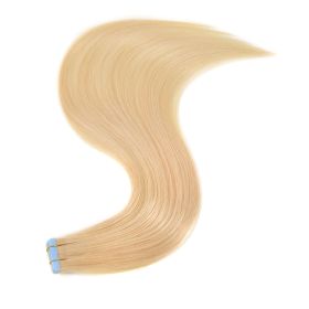 Female Traceless Invisible Real Hair Wig Extension (Option: 613Color-14inch-20pcs)