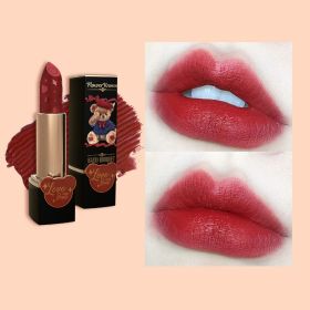 Flower Know Lipstick Circus Dry Rose Color Students (Option: Velvet bear)