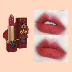 Flower Know Lipstick Circus Dry Rose Color Students (Option: Strawberry bear)