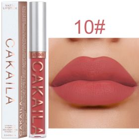 Women's Fashion Simple Waterproof Lip Gloss (Option: 10 Style)