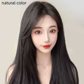 U-shaped One Piece Invisible And Seamless Wig Piece (Option: Natural color-45cm120g)