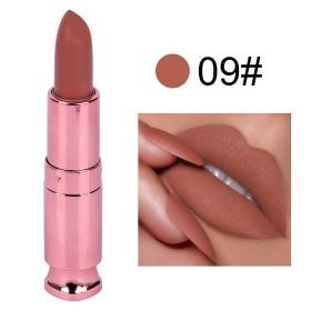 Easy To Color Matte No Stain On Cup Long Lasting Lipstick Lip Balm (Option: 9 Style)