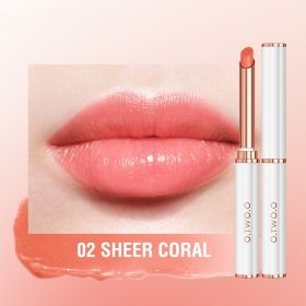 Shurun Color Changing Lip Balm Lip Care Color Changing Lipstick (Option: 02 Coral)